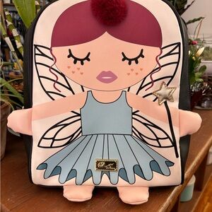 Betsey Johnson Fairy Backpack - Pink, Blue, Black